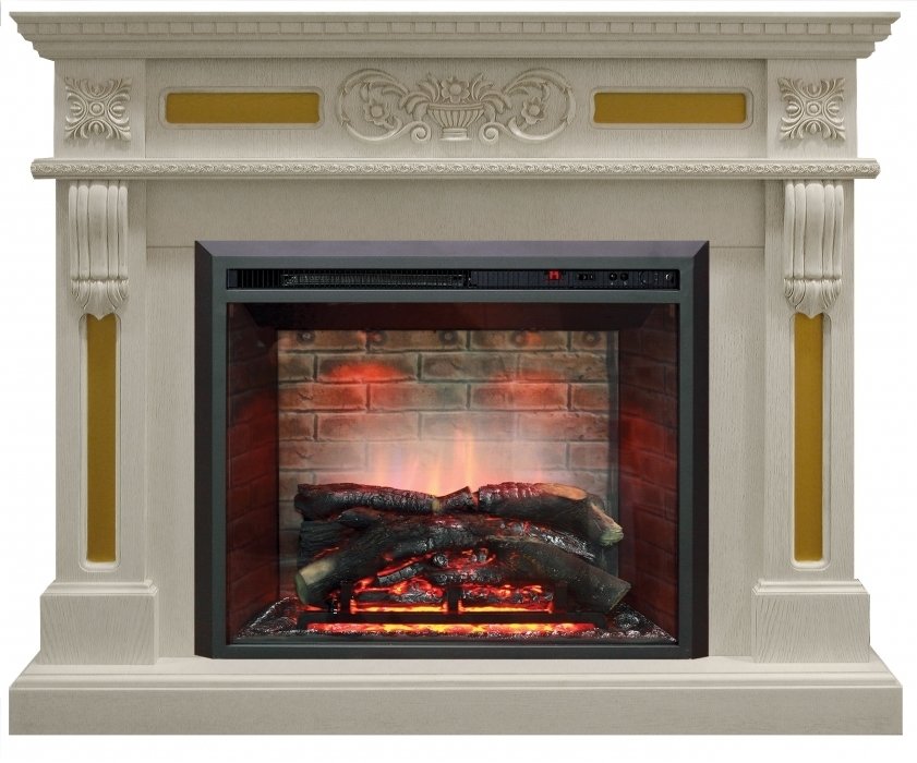 Real-Flame Corsica 26 WT с очагом 3D Leeds 26 российский электрокамин с увлажнителем
