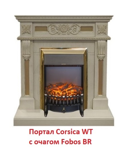 Real-Flame Corsica STD/EUG WT портал для камина