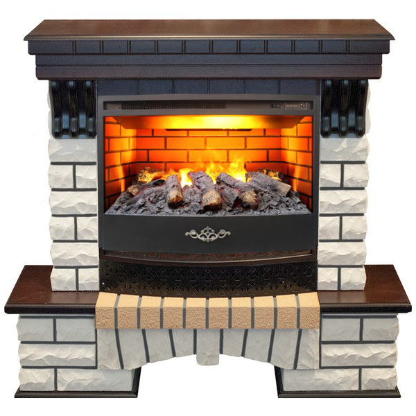 Real-Flame Country 25/25,5 AO 3D Firestar 25,5 электрокамин с широким очагом 3D