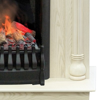 Real-Flame Dacota Corner WT с очагом 3D Oregan декоративный угловой электрокамин
