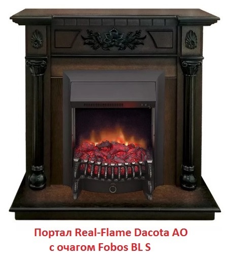 Real-Flame Dacota STD/EUG AO классический портал для камина