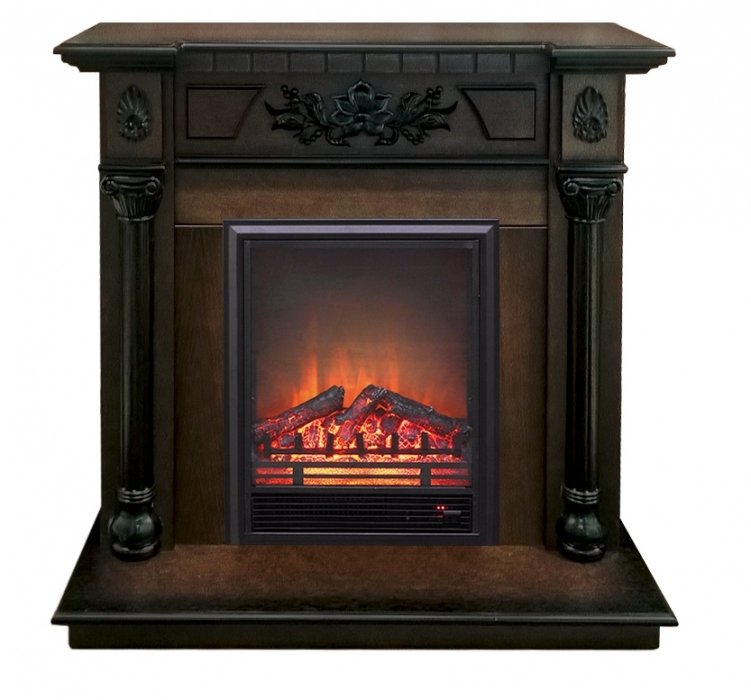 Real-Flame Dacota STD/EUG AO с очагом Eugene электрокамин с классическим очагом 2D