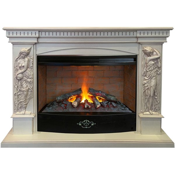 Real-Flame Diva 33 WT с очагом 3D Firestar 33 напольный элитный электрокамин