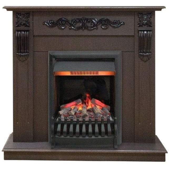 Real-Flame Dominica STD/EUG DN с очагом 3D Oregan электрокамин с классическим очагом 3D