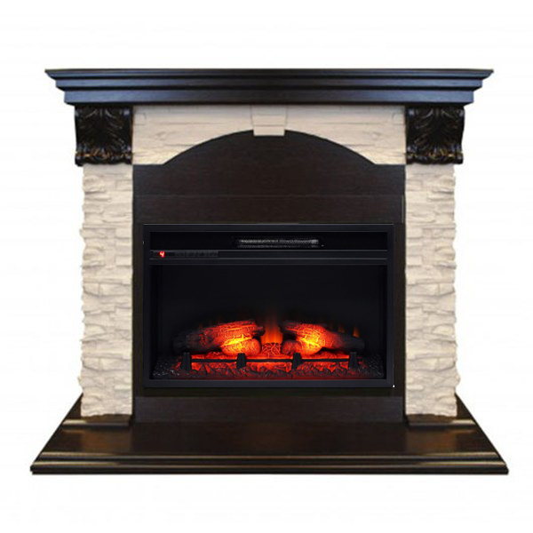 Real-Flame Dublin LUX STD/EUG/24 AO (DN) Eridan 24 электрокамин с широким очагом 2D