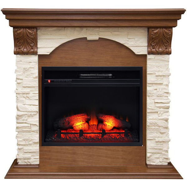 Real-Flame Dublin LUX STD/EUG/24 AO (DN) Eridan 24 электрокамин с широким очагом 2D