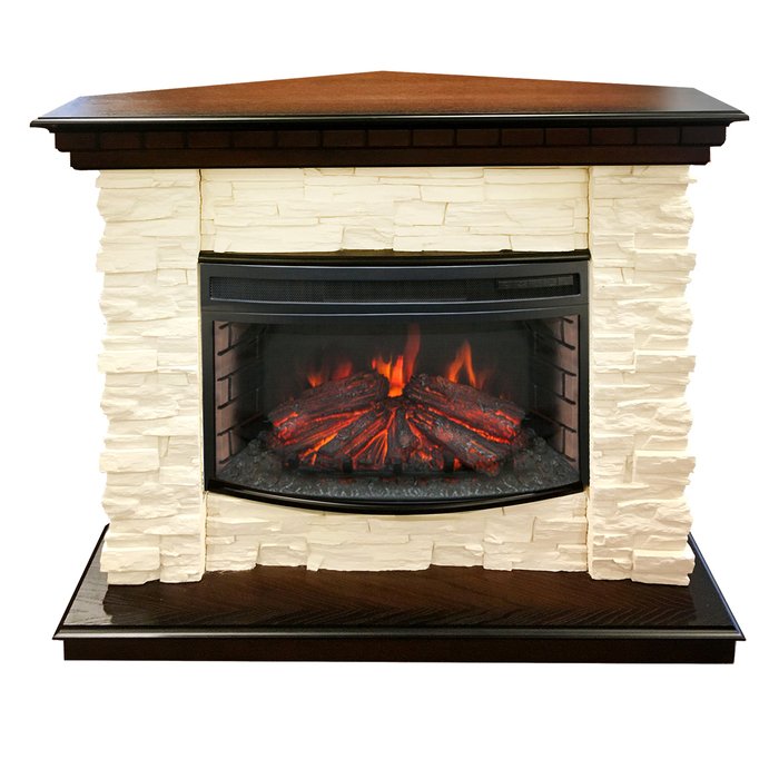 Real-Flame Elford Corner 25 угловой широкий портал