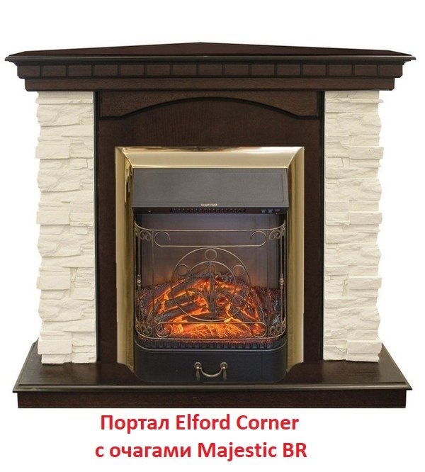 Real-Flame Elford Corner STD/EUG угловой классический портал