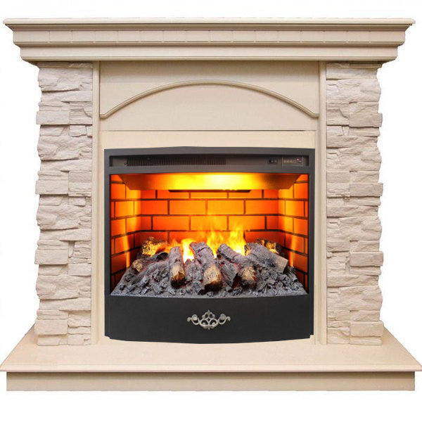 Real-Flame Elford STD/EUG/25'5/HL WT 3D Firestar 25,5 электрокамин с широким очагом 3D