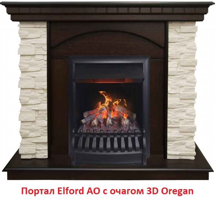Real-Flame Elford STD/EUG AO классический портал для камина