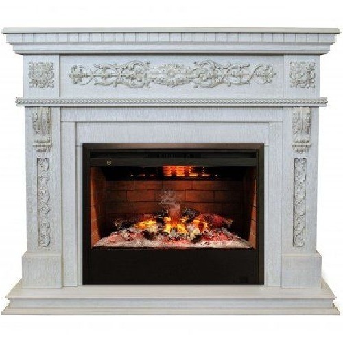 Real-Flame Estella 25,5/26 WT с очагом 3D Helios 26 эстетичный 3D электрокамин с увлажнением