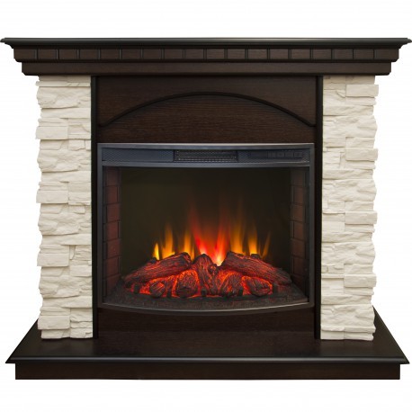Real-Flame Evrika 25,5 LED широкий очаг 2D