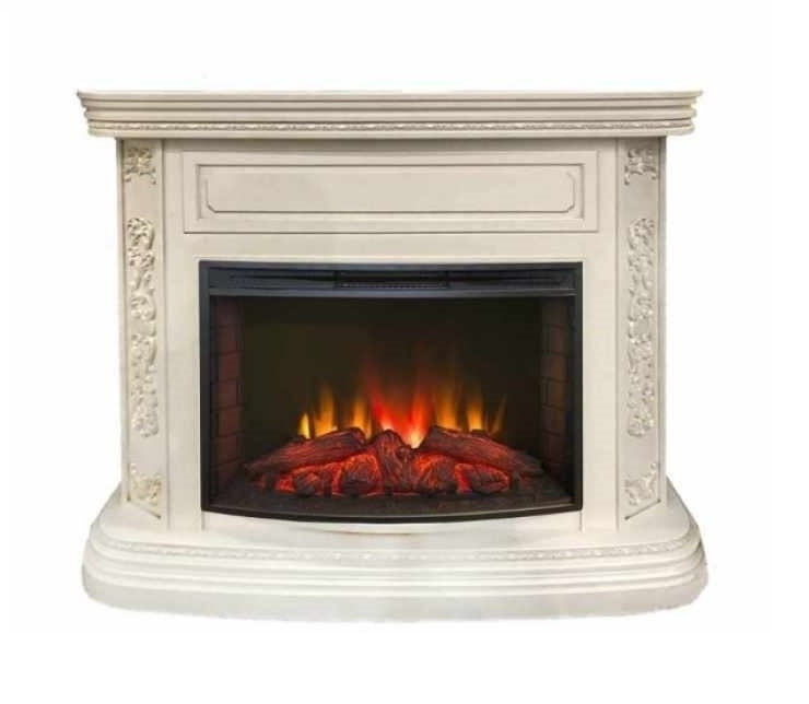 Real-Flame Evrika 25,5 LED широкий очаг 2D