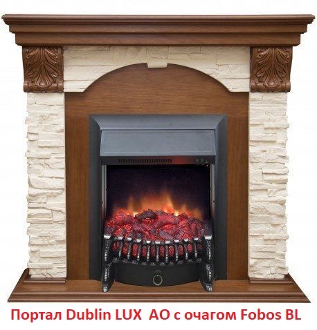 Real-Flame Fobos BL S классический очаг 2D