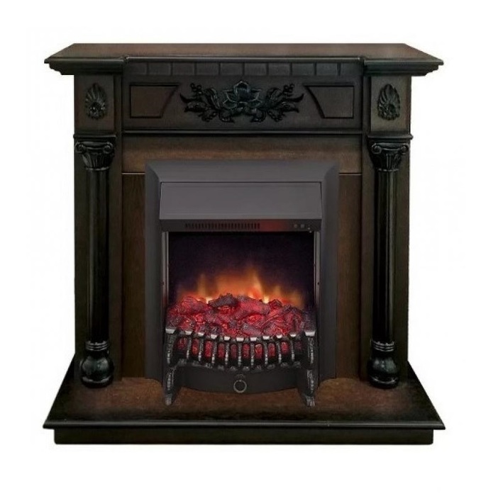 Real-Flame Fobos Lux из стали электрический очаг