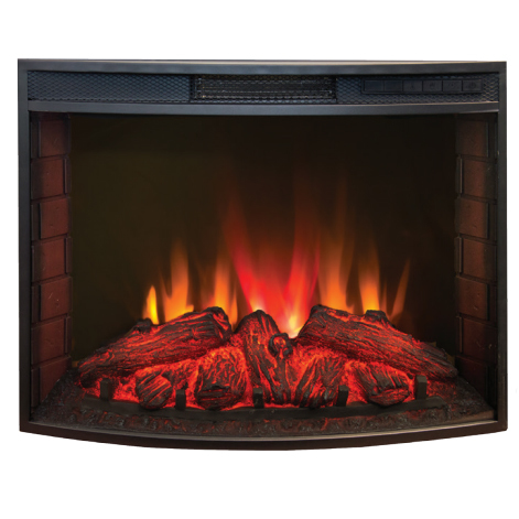 Real-Flame Gracia 25'5/24 WT с очагом Evrika 25,5 LED электрокамин с широким очагом 2D
