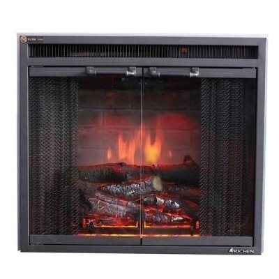 Real-Flame Leeds 23 DDW зактрытый многофункциональный электрический очаг