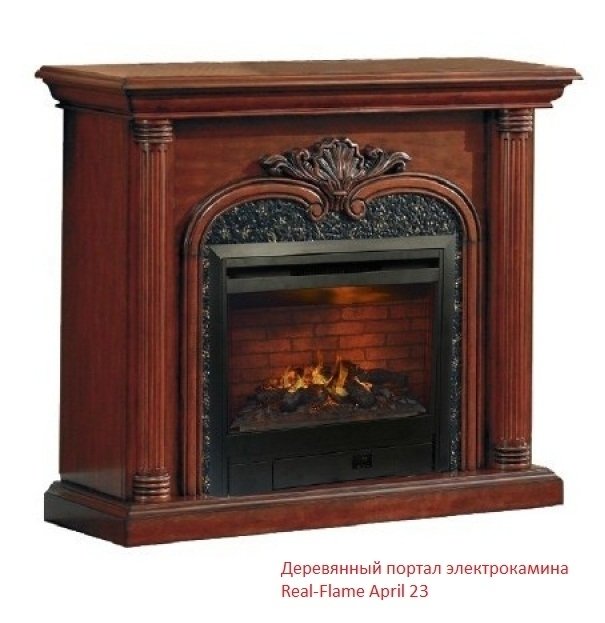 Real-Flame Leeds 23 DDW зактрытый многофункциональный электрический очаг