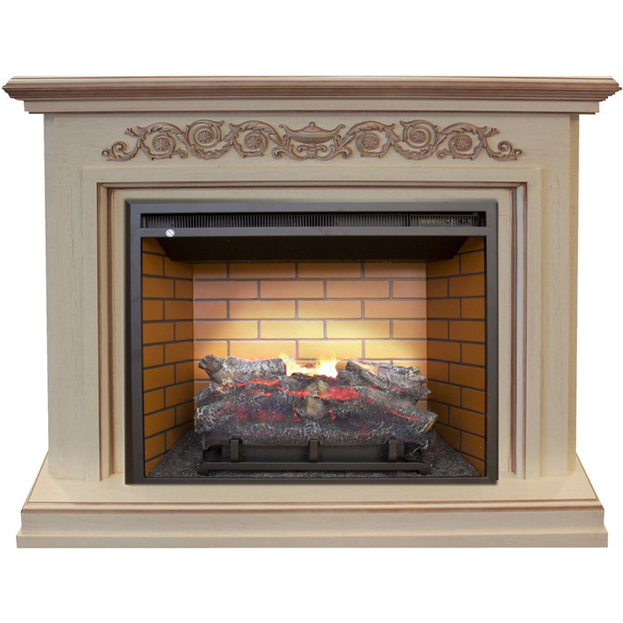 Real-Flame Leticia 26 WT 3D Leeds 26 пристенный электрокамин