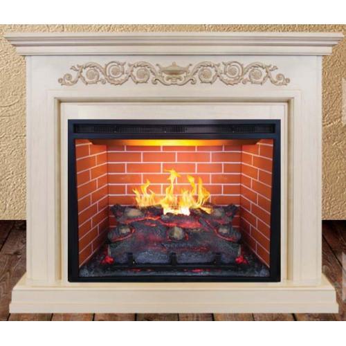 Real-Flame Leticia 26 WT с очагом 3D Leeds 26 электрокамин с широким очагом 3D