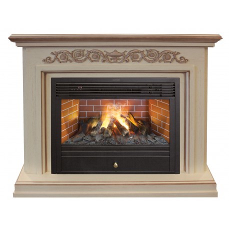Real-Flame Leticia 26 WT с очагом 3D Novara эргономичный керамический электрокамин