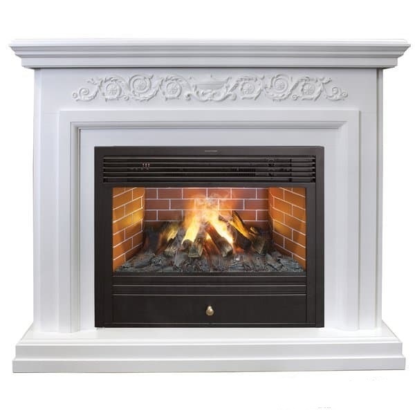 Real-Flame Leticia 26 WT-P511 с очагом 3D Novara электрокамин с широким очагом 3D