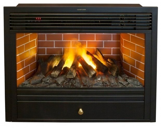 Real-Flame Leticia 26 WT-P511 с очагом 3D Novara электрокамин с широким очагом 3D