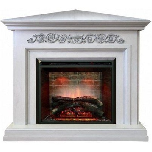 Real-Flame Leticia Corner 26 WT с очагом 3D Leeds 26 угловой 3D электрокамин с увлажнителем воздуха