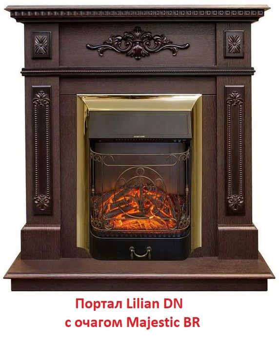 Real-Flame Lilian STD/EUG DN классический портал для камина