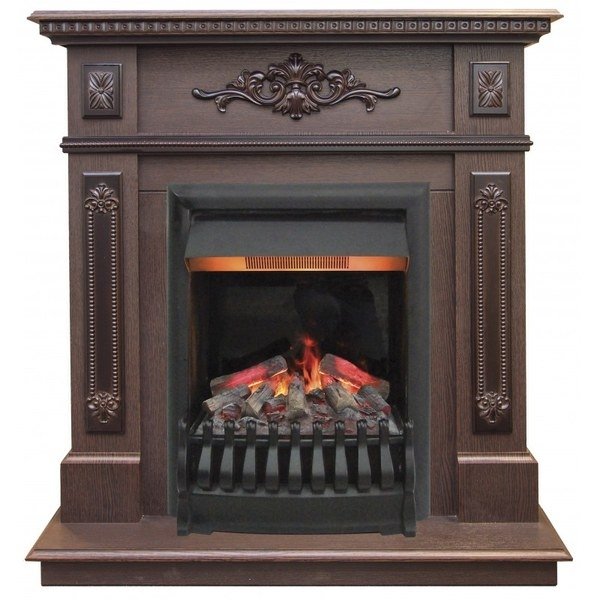 Real-Flame Lilian STD/EUG DN с очагом 3D Oregan электрокамин с классическим очагом 3D