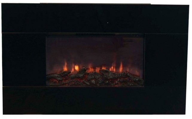 Real-Flame Lincoln черный настенный очаг электрокамина для дома