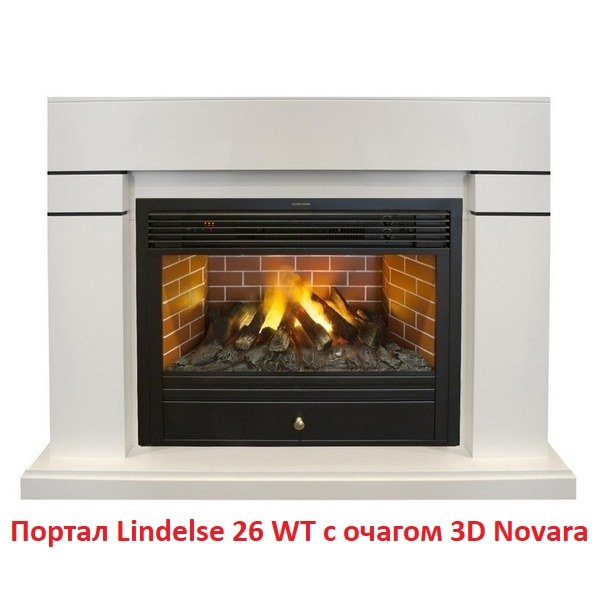 Real-Flame Lindelse 26 WT широкий портал