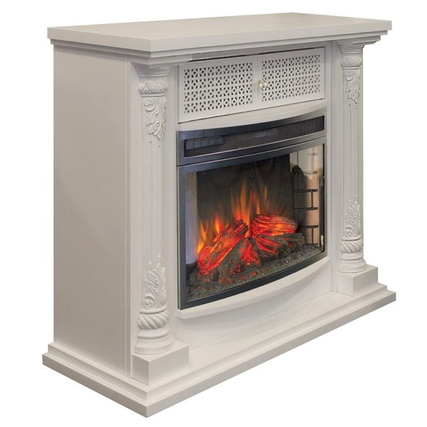 Real-Flame Lorans 25 с очагом Firefield 25 S IR LED экран электрический камин с обогревом
