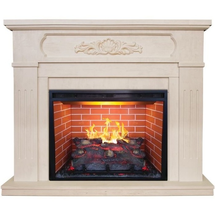 Real-Flame Malta 25,5/26 WT с очагом 3D Leeds 26 с увлажнителем стильный 3D камин с эффектом живого огня
