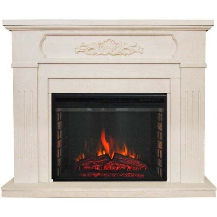 Real-Flame Malta 25,5/26 WT с очагом Epsilon 26 S IR красивый инфракрасный камин электрический