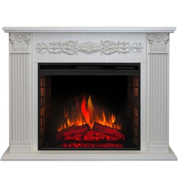 Real-Flame Milton 25,5/26 WT с очагом Epsilon 26 S IR с пультом комплект электрического камина