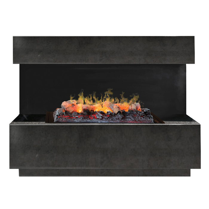 Real-Flame Modern CST 630 BLG с очагом 3D Cassette 630 ультрасовременный электрокамин 3D с паром и звуком