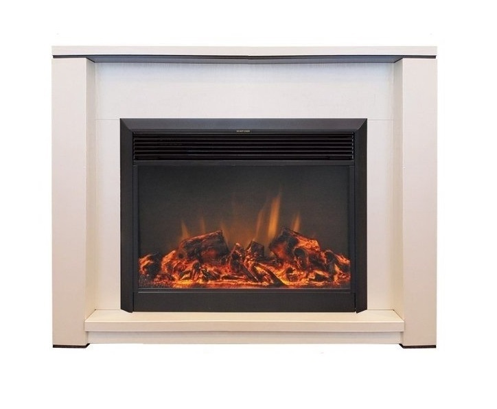 Real-Flame MoonBlaze S LUX Black со звуком очаг с плоским стеклом