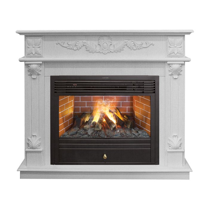 Real-Flame Philadelphia 25,5/26 WT с очагом 3D Novara вертикальный стильный электрокамин