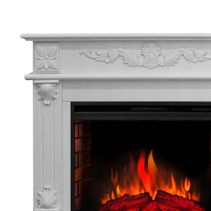 Real-Flame Philadelphia 25,5/26 WT с очагом 3D Novara вертикальный стильный электрокамин