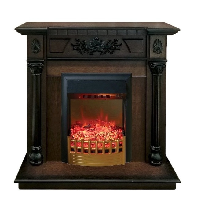 Real-Flame Rimini маленький встраиваемый очаг