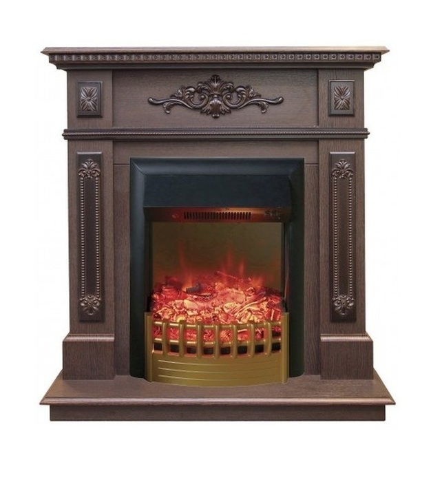 Real-Flame Rimini маленький встраиваемый очаг