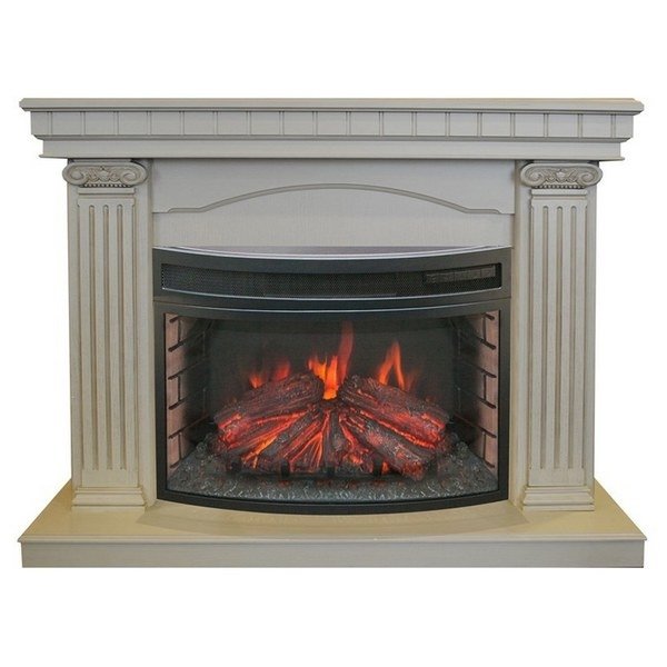 Real-Flame Rosa 25/25,5 WT с очагом Firefield 25 S IR переносной инфракрасный камин
