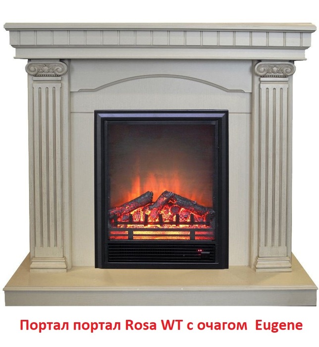 Real-Flame Rosa STD/EUG WT портал для камина