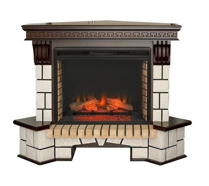 Real-Flame STONE NEW CORNER 26/HL угловой широкий портал