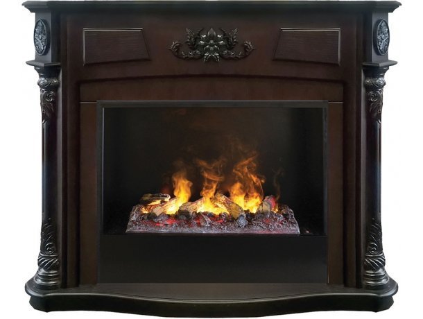 Real-Flame Sofia 26 AO с очагом 3D Cassette 630 (Black вставка) электрокамин 3D пламя с эффектом дыма