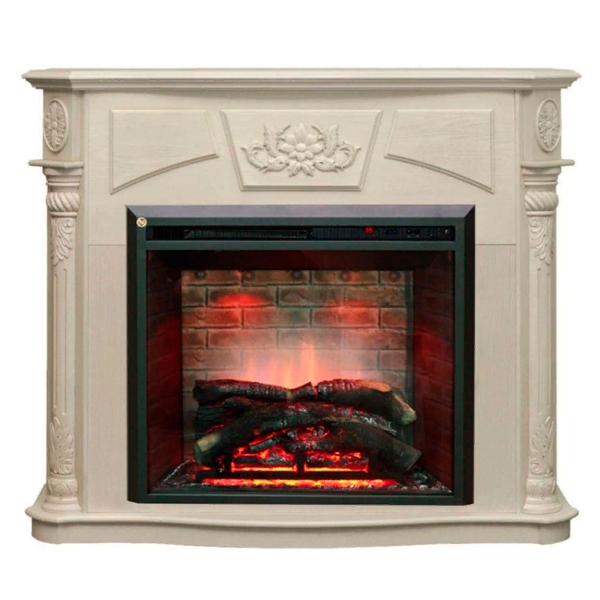 Real-Flame Sofia 26 WT с очагом 3D Leeds 26 с эффектом затухания дров каминокомплект без дымохода