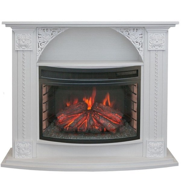 Real-Flame Sonata 25 WT с очагом Firefield 25 S IR с звуковым сопровождением каминный комплект