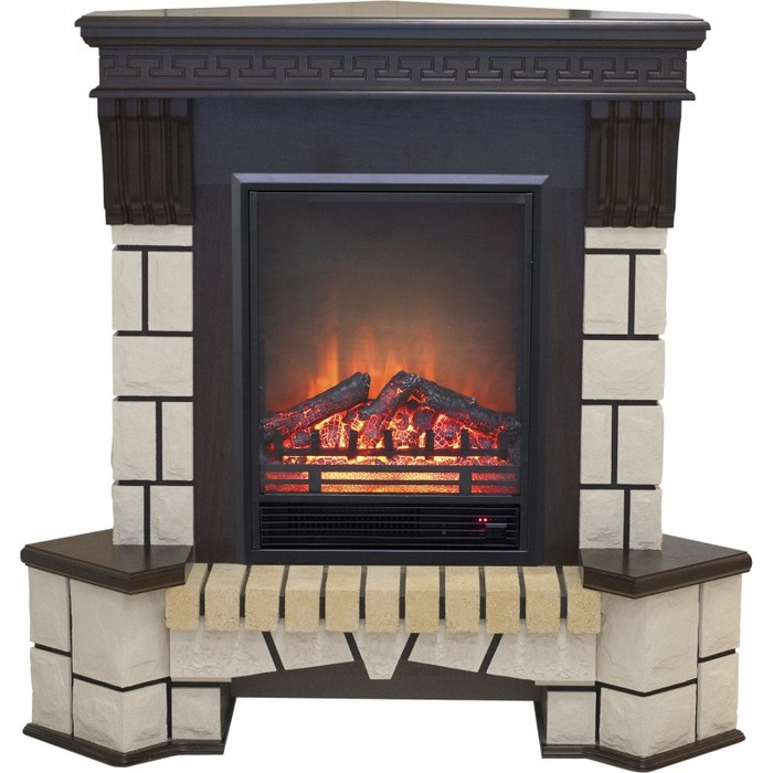 Real-Flame Stone Corner new STD/EUG AO (DN) с очагом Eugene российский каминокомплект