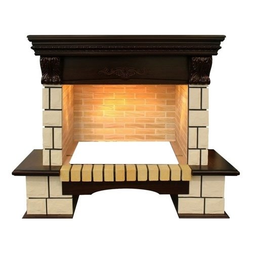 Real-Flame Stone Lux CST широкий портал